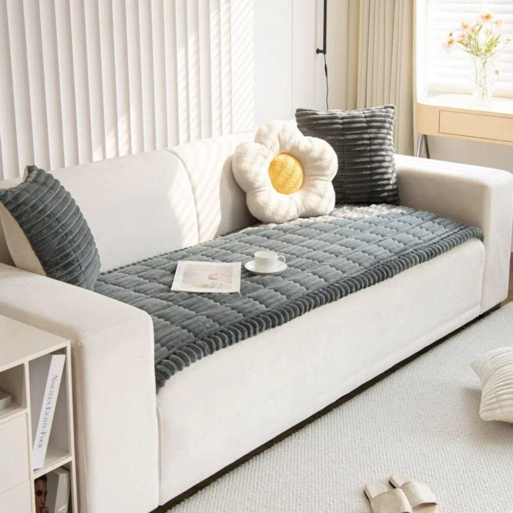 Ultra Plush Sofa Bedding Couch Slipcover - TRENDVYO