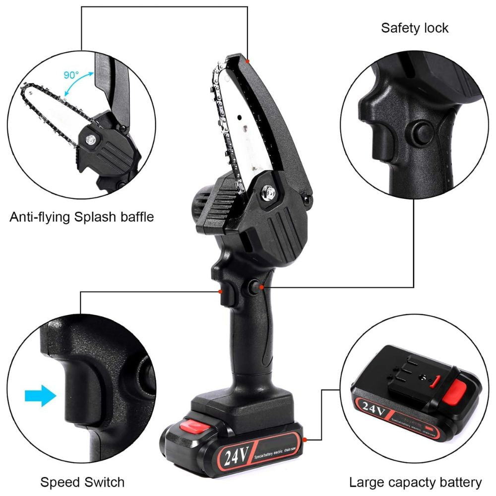 Upgraded 24V Mini Chainsaw - TRENDVYO