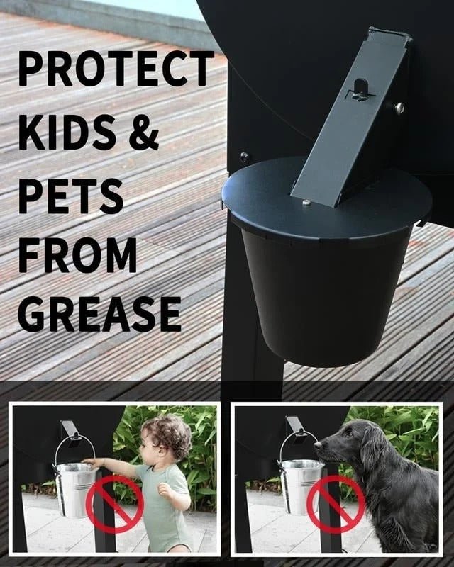 Upgraded Grill Grease Collector - TRENDVYO