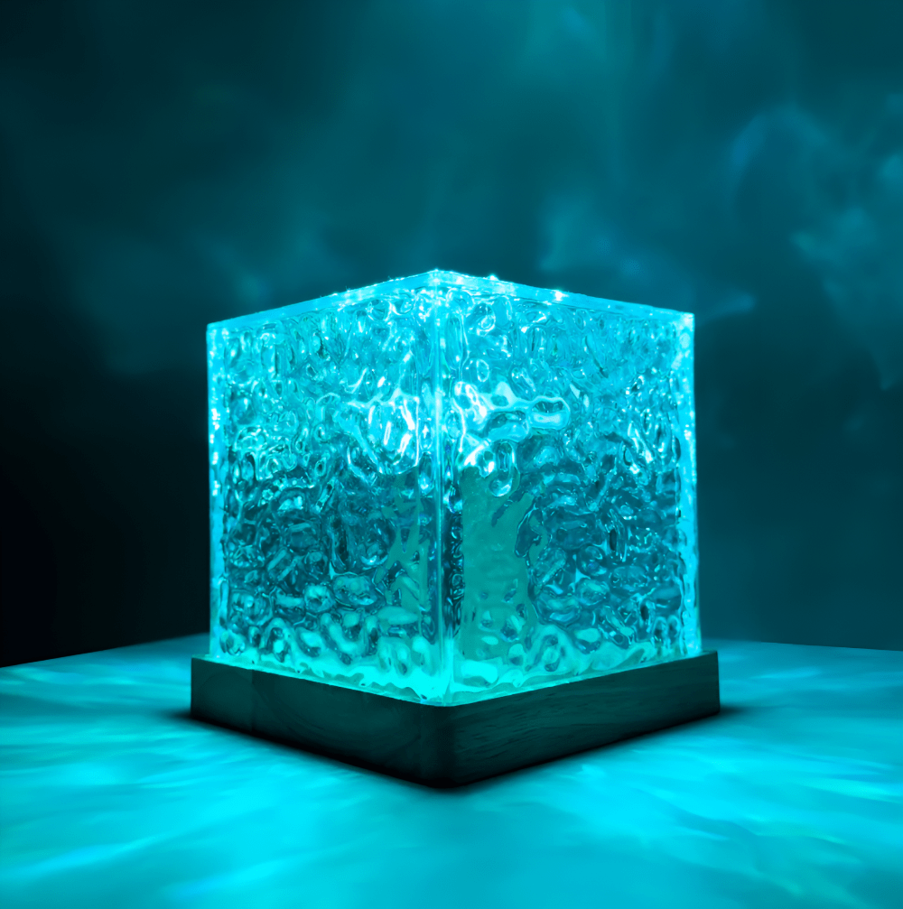 Vibrant 16 Colors Water Ripple Projector Night Light - TRENDVYO