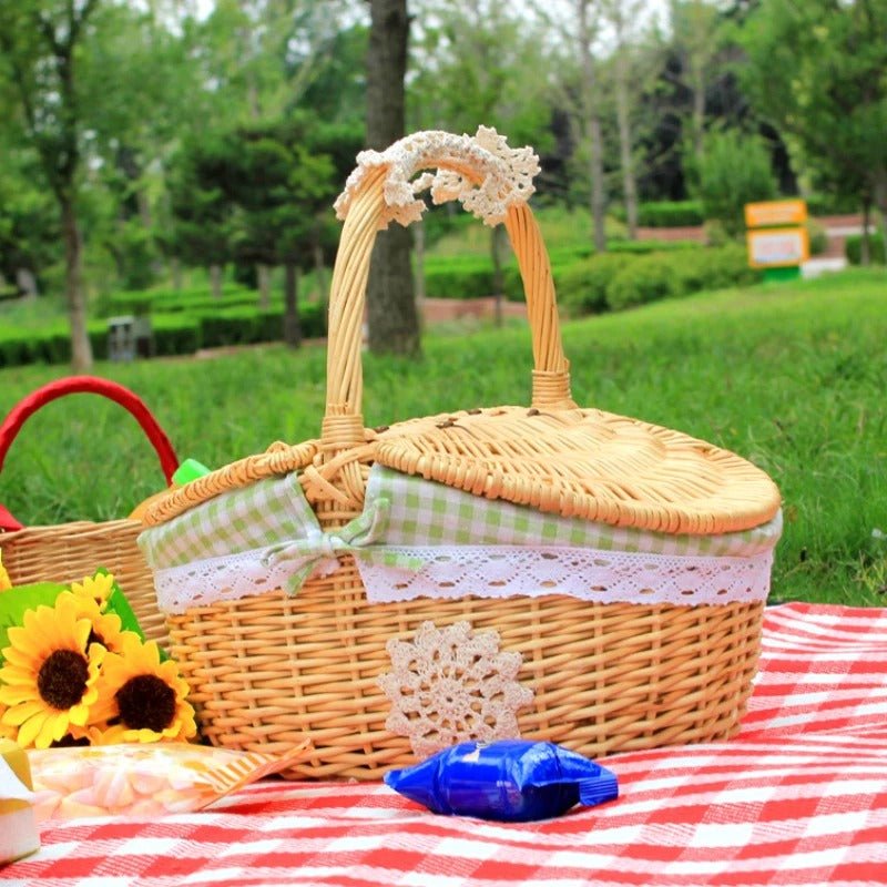 Wicker Picnic Baskets - TRENDVYO