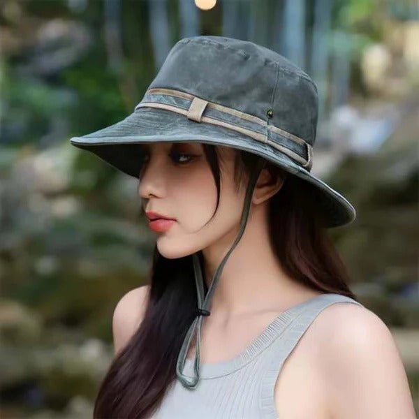 Wide Brim Outdoor Hat - TRENDVYO