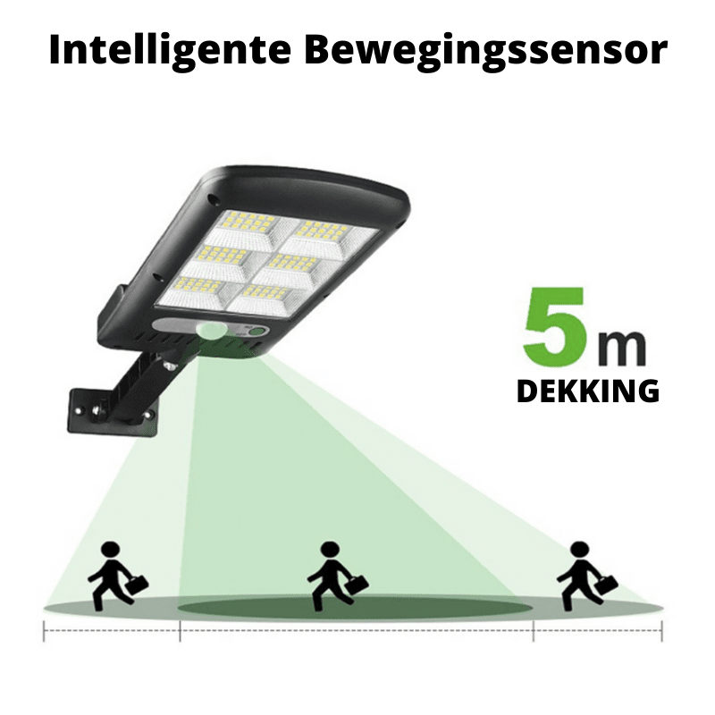 Wireless IP65 LED outdoor lighting with remote control & 6000K cool white lighting - TRENDVYO