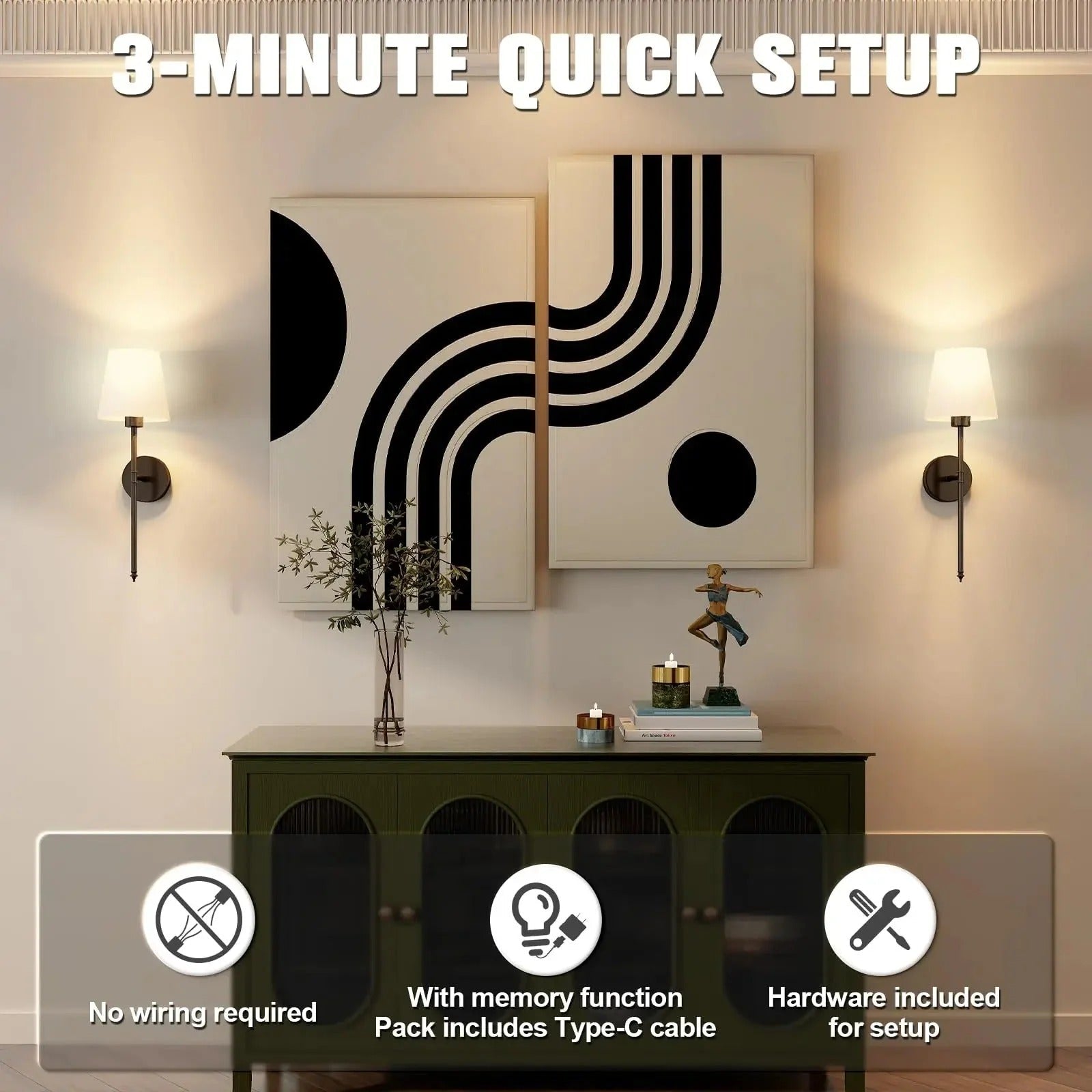 Wireless Wall Lights - TRENDVYO