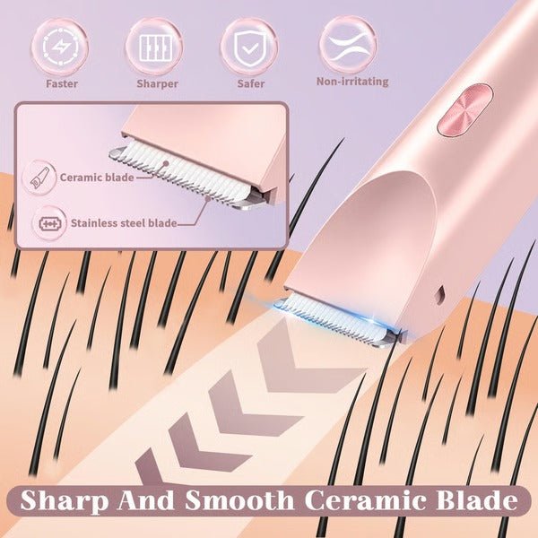 Women’s Electric Shaver & Bikini Trimmer - TRENDVYO