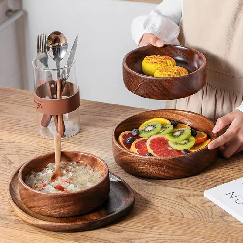 Wood Bowls For Food - TRENDVYO