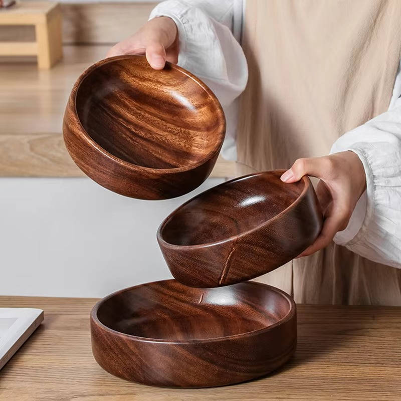 Wood Bowls For Food - TRENDVYO