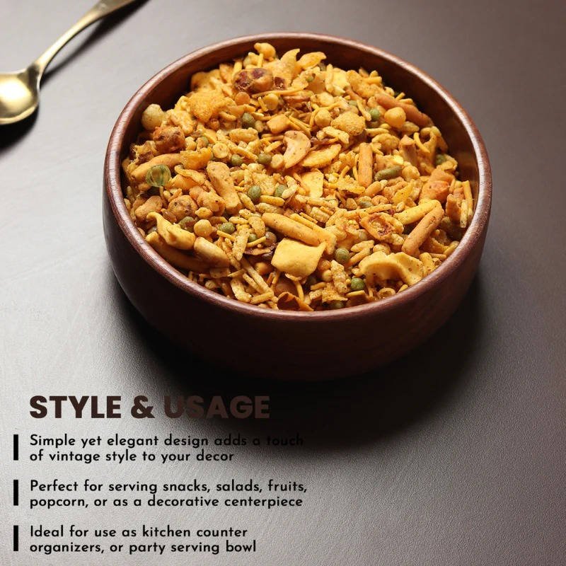 Wood Bowls For Food - TRENDVYO