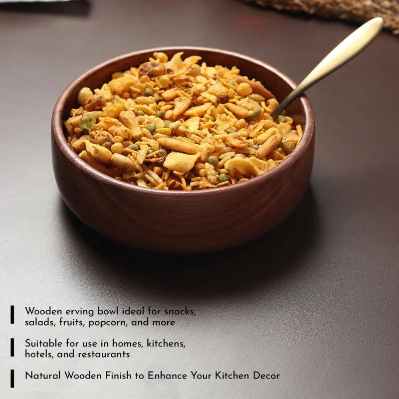 Wood Bowls For Food - TRENDVYO