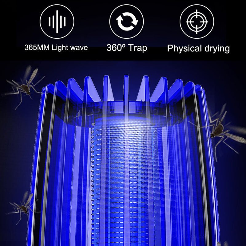 2-in-1 rechargeable mosquito killer - TRENDVYO