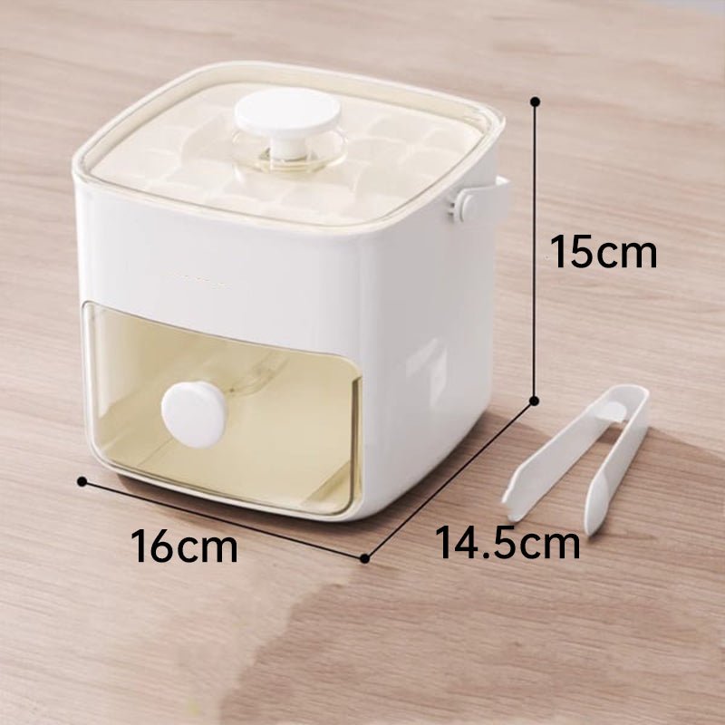 2-Stage Push In Ice Cube Tray - TRENDVYO