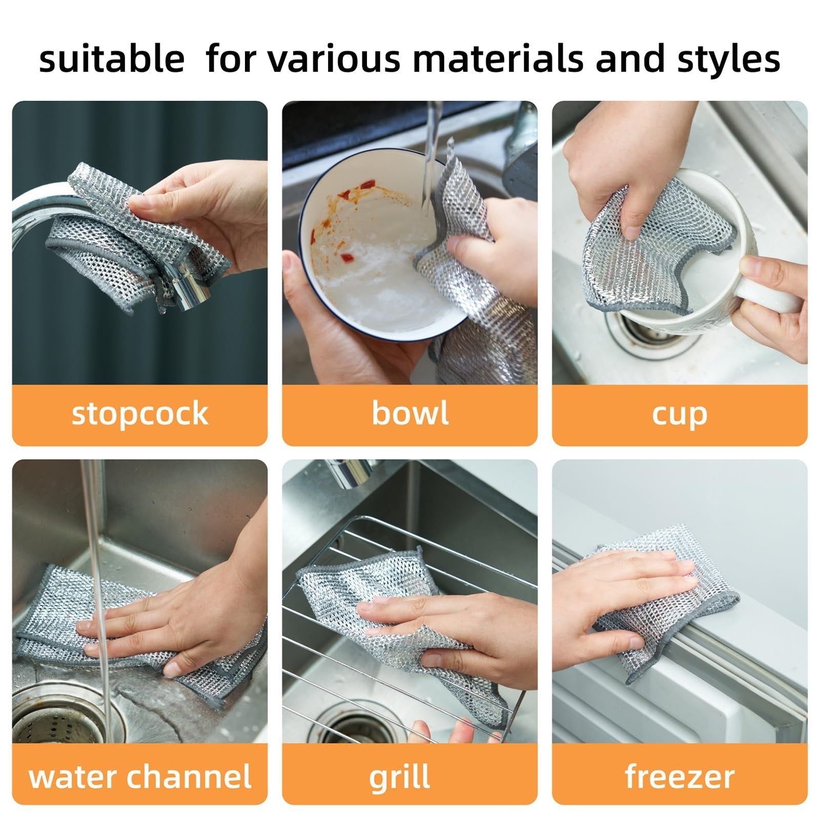 20 Pcs Cleaning Cloths - TRENDVYO