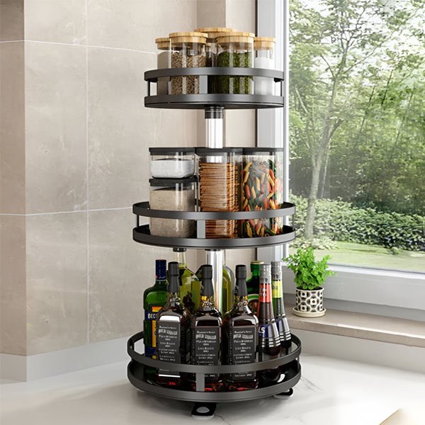3-Tier Swivel Metal Organizer - TRENDVYO