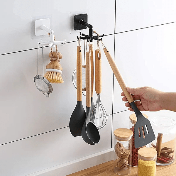 360° Rotating Self-Adhesive Utility Hook - TRENDVYO
