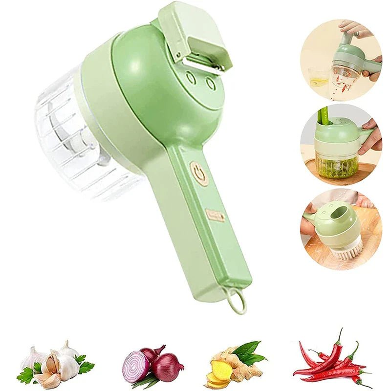 4 In 1 Electric Food Cutter - TRENDVYO