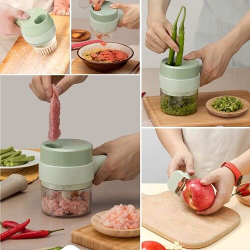 4 In 1 Electric Food Cutter - TRENDVYO