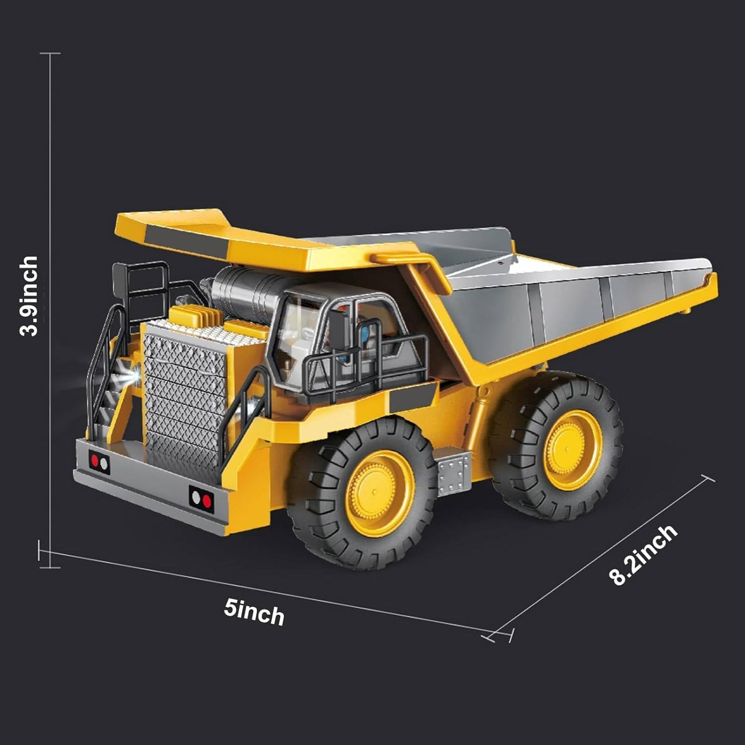 4WD Remote Control Excavator Bulldozer Dump - TRENDVYO