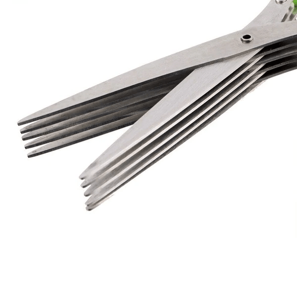 5 Blade Kitchen Salad Scissors - TRENDVYO