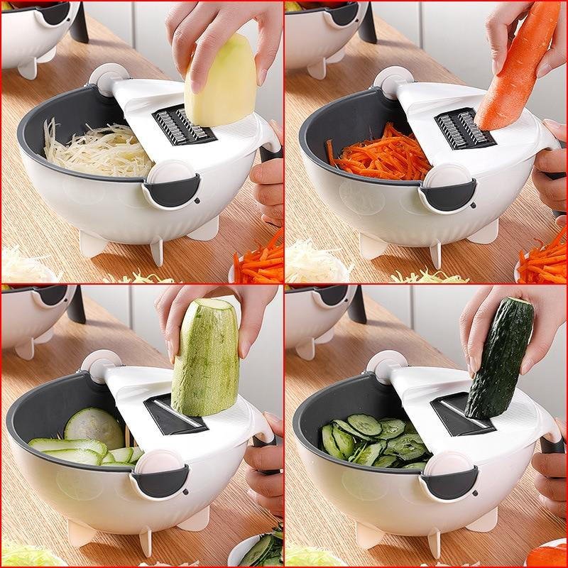 7-in-1 chopper and vegetable slicer - TRENDVYO
