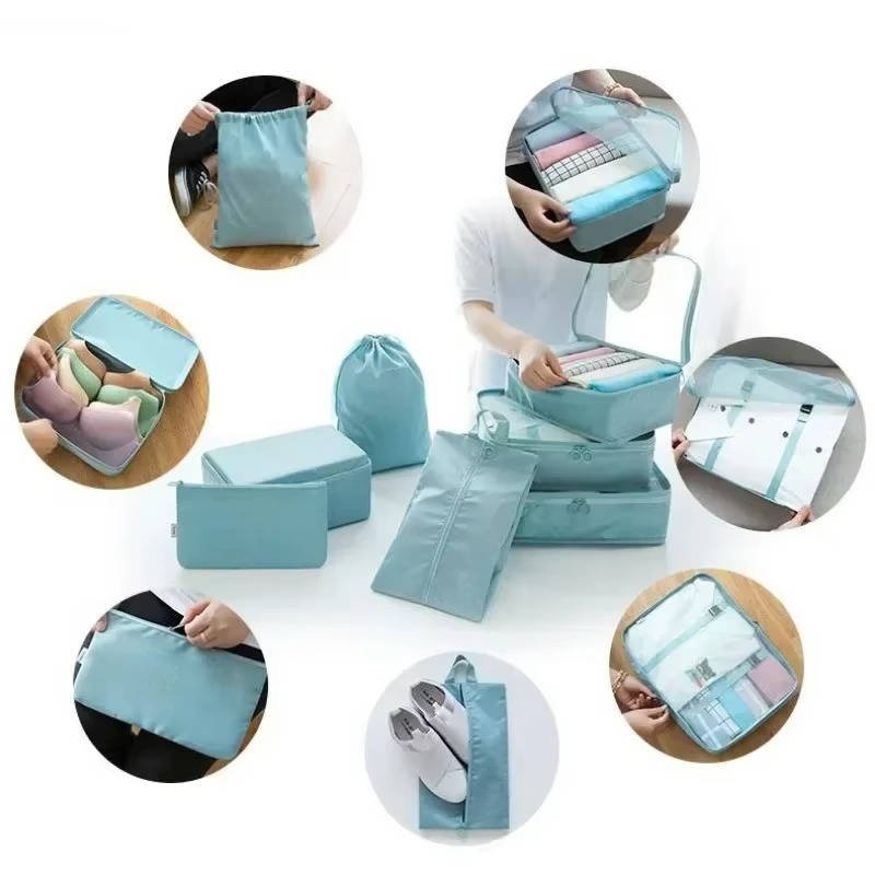 7 Set Packing Cubes For Travel - TRENDVYO