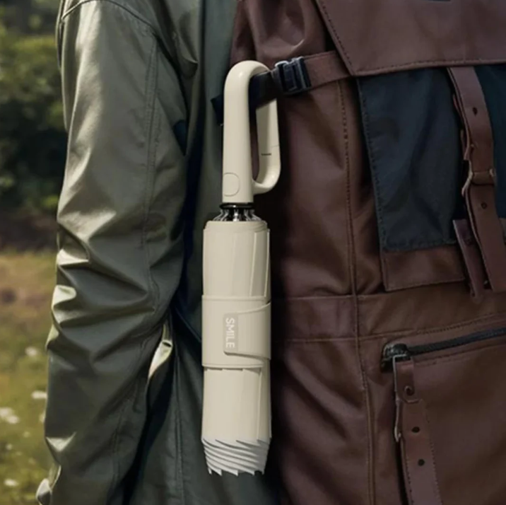 Stormproof Umbrella with Reflective Trim