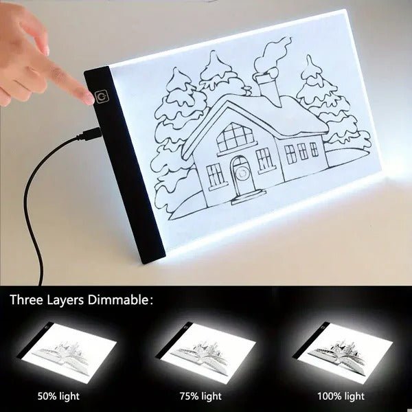 A4 LED Tracing Light Box - TRENDVYO