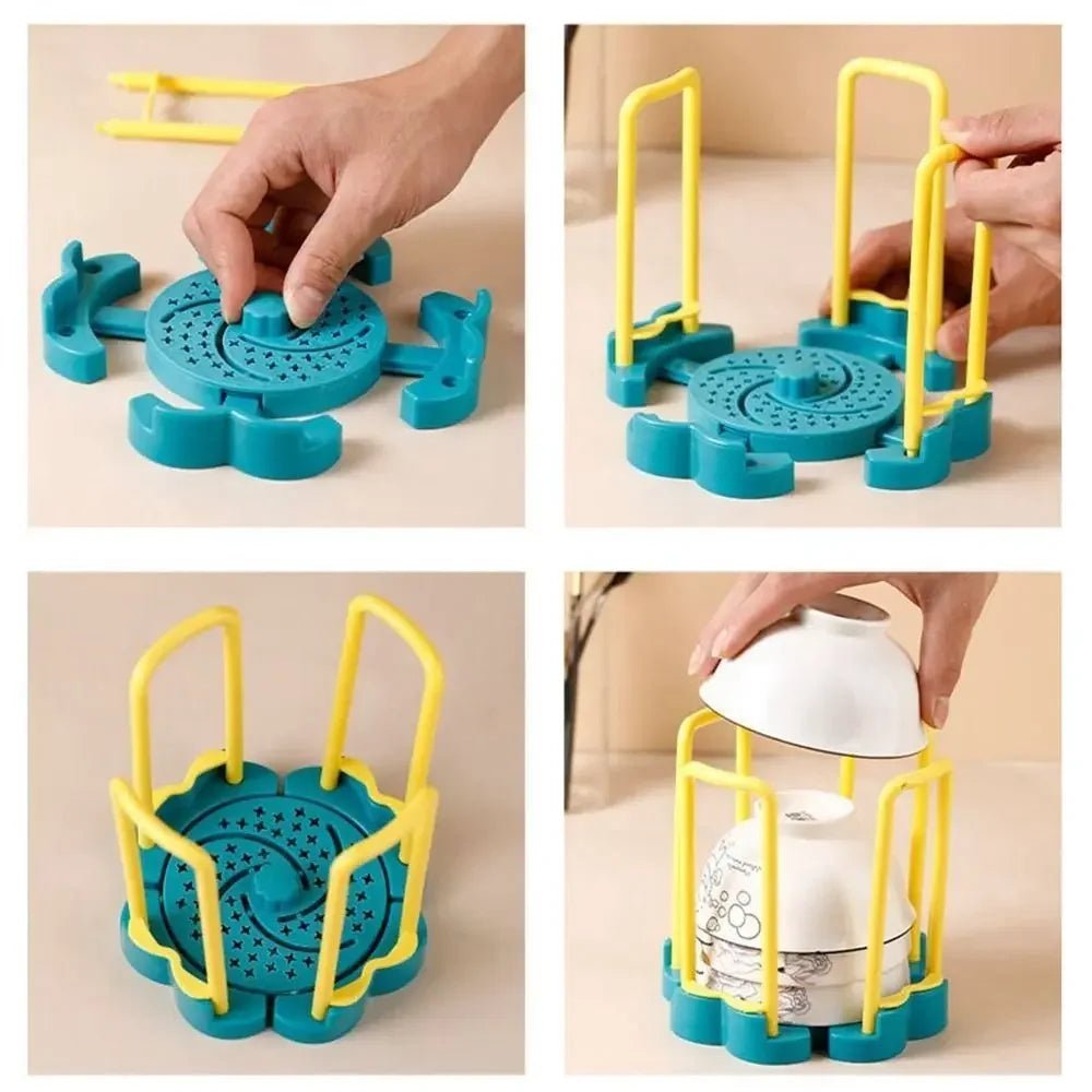 Adjustable Bowl Drain Rack - TRENDVYO