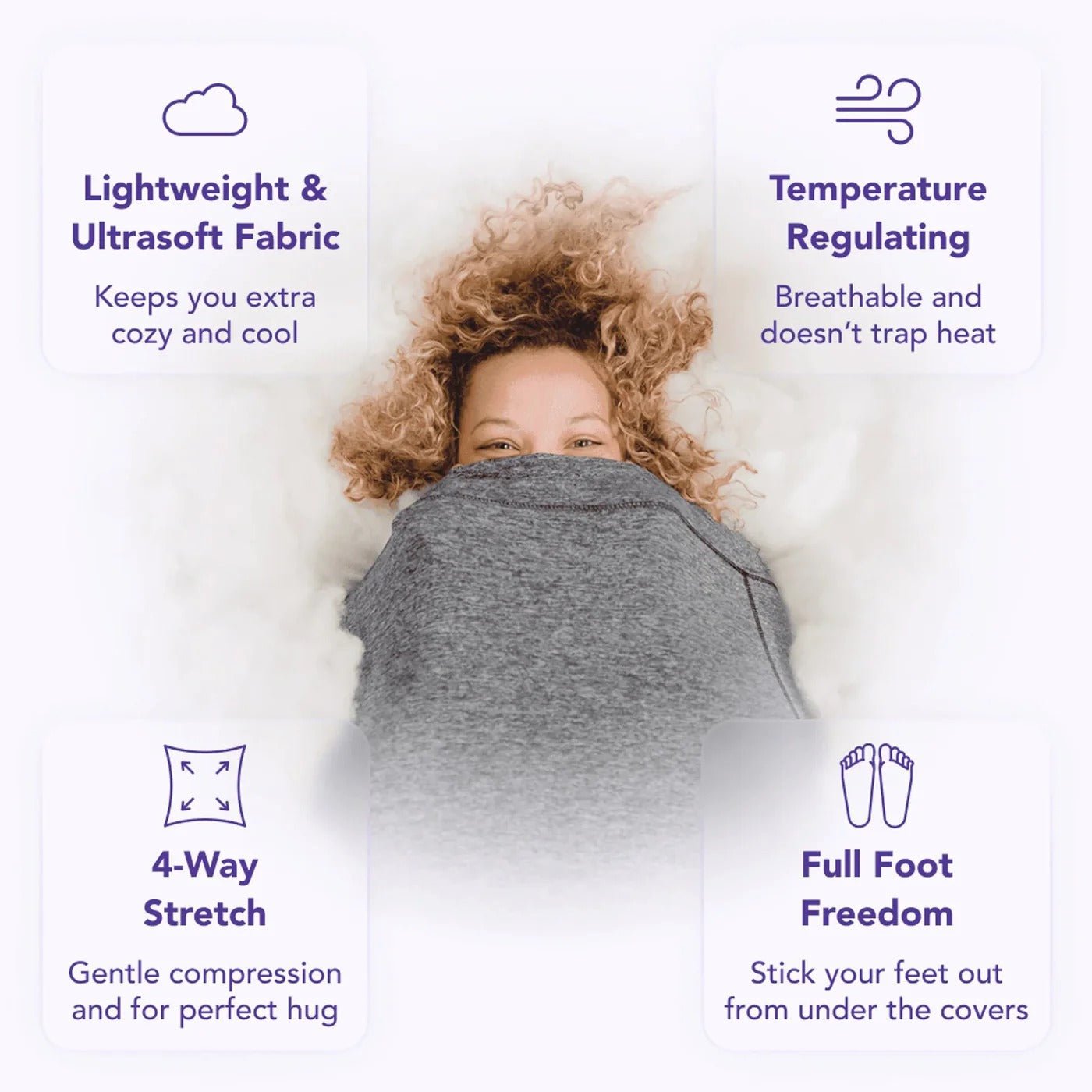Adult Swaddle Blanket - TRENDVYO