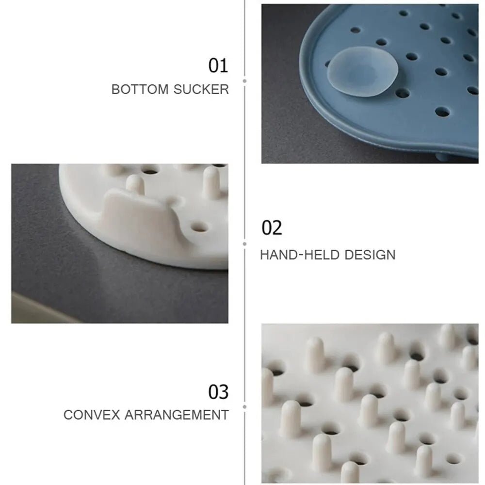 Anti Blocking Spiral Shower Drain Hair Catcher - TRENDVYO