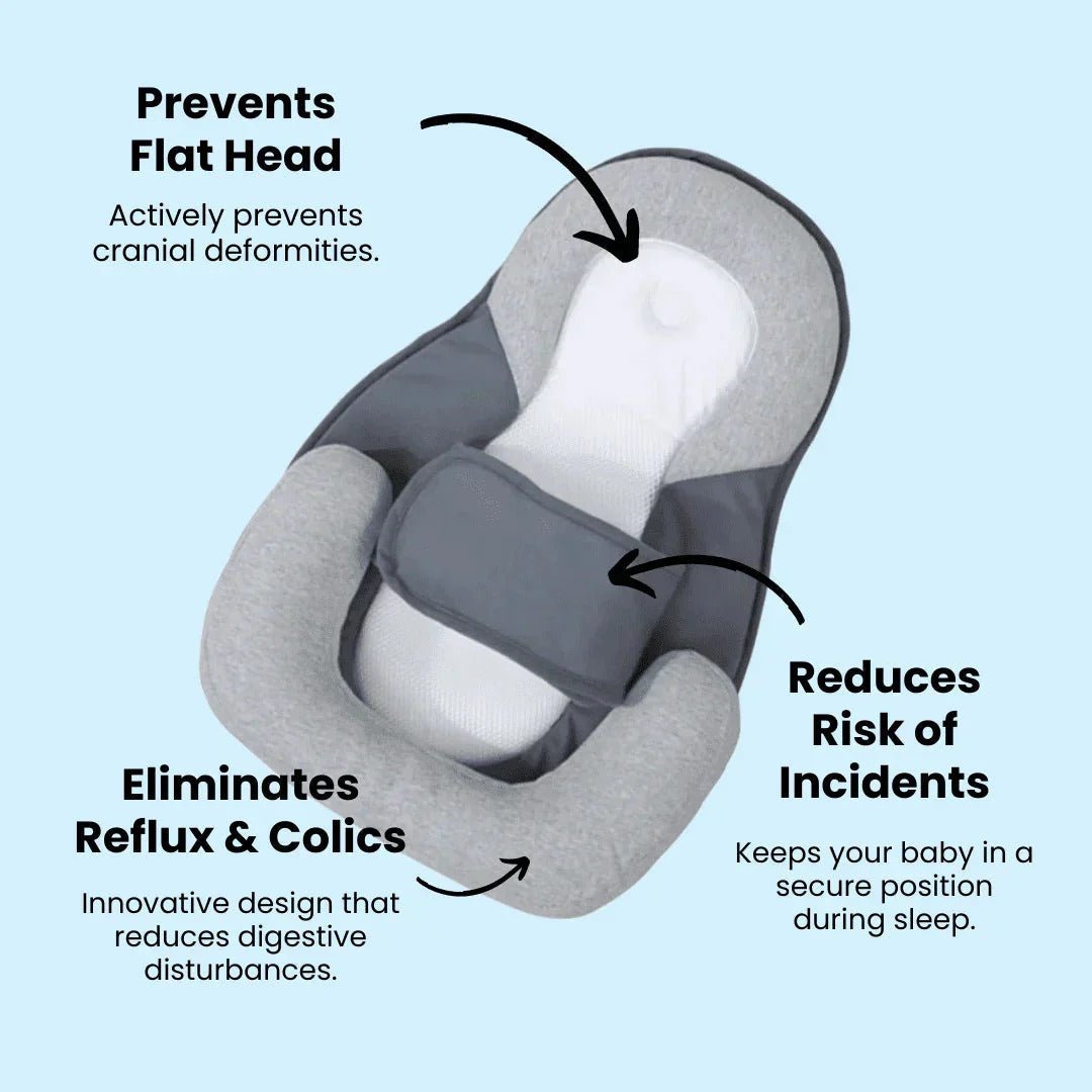 Anti-Spit-Up Infant Pillow - TRENDVYO