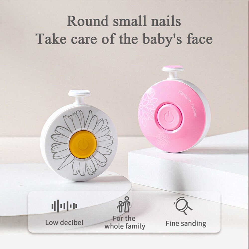 Baby Nail Trimmer with 6 Grinding Heads - TRENDVYO