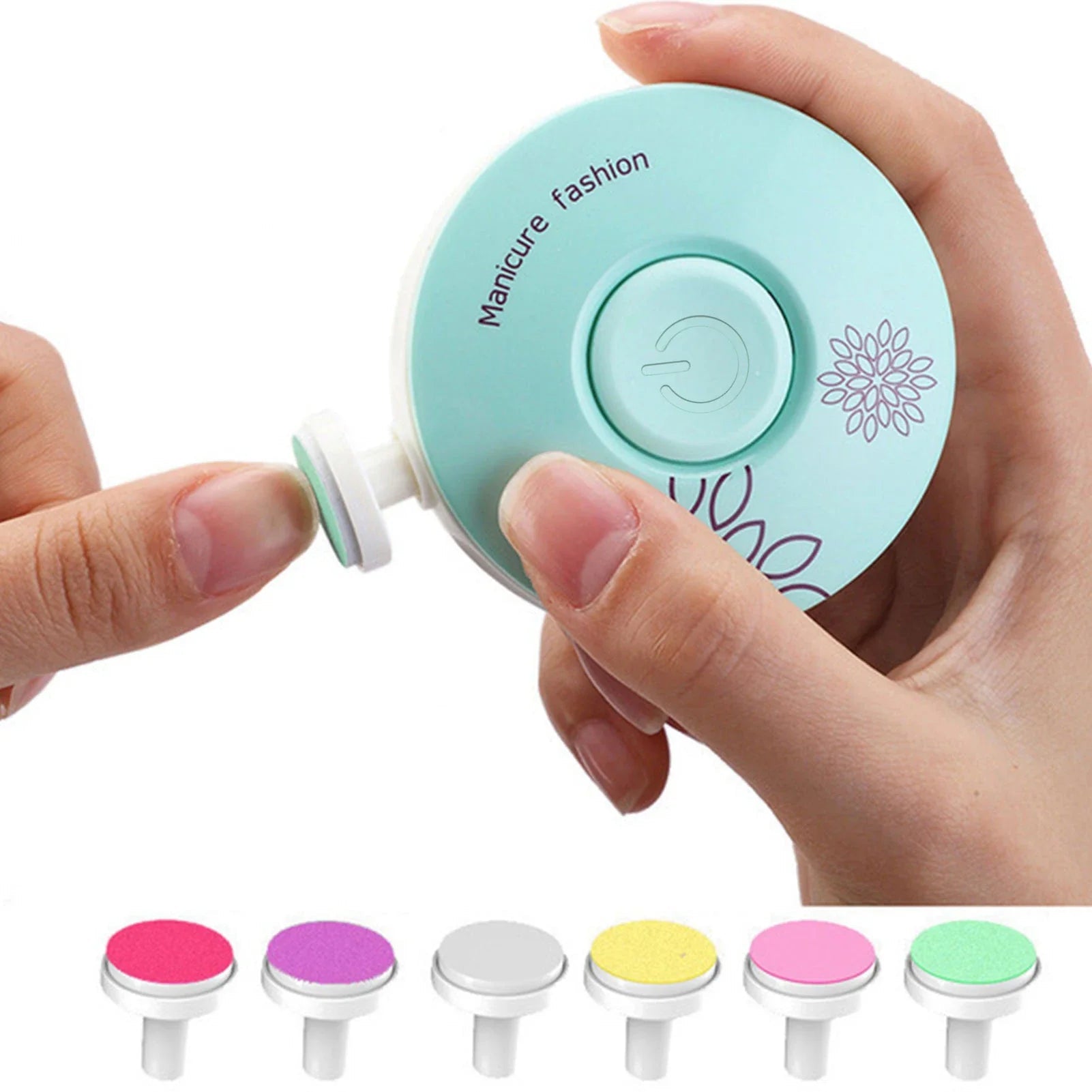 Baby Nail Trimmer with 6 Grinding Heads - TRENDVYO
