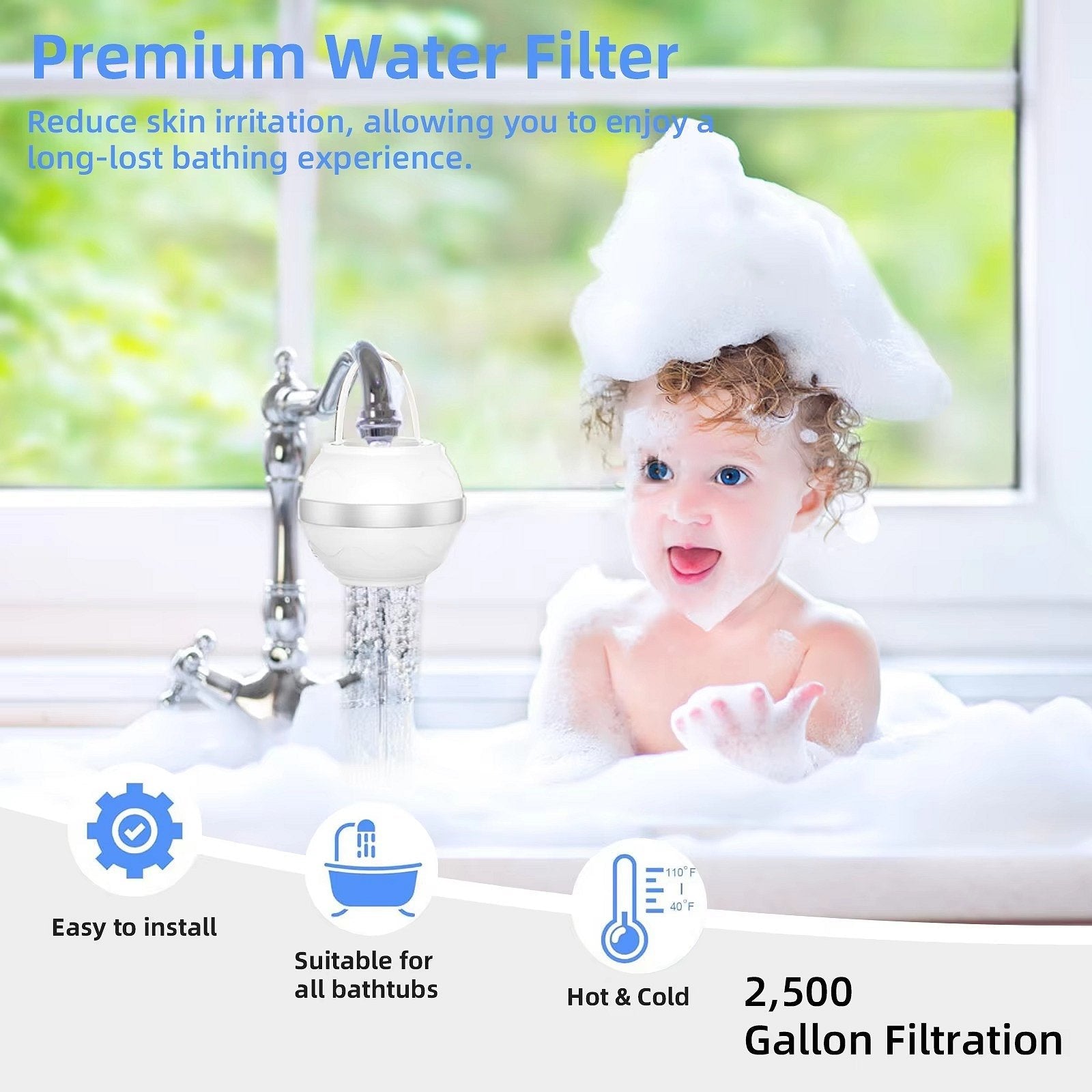 Bath Filter For Tub - TRENDVYO