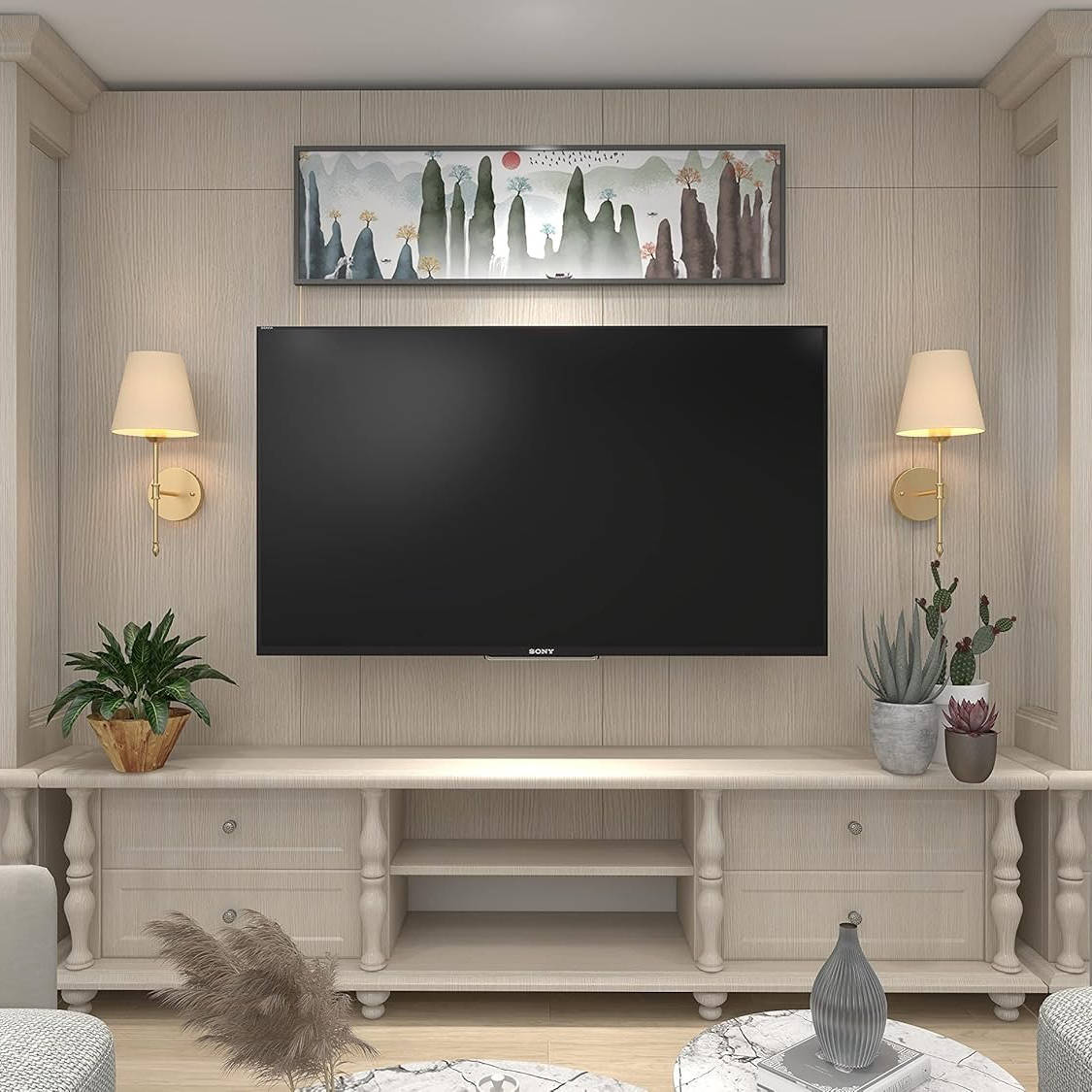 Battery Operated Wall Sconces - TRENDVYO
