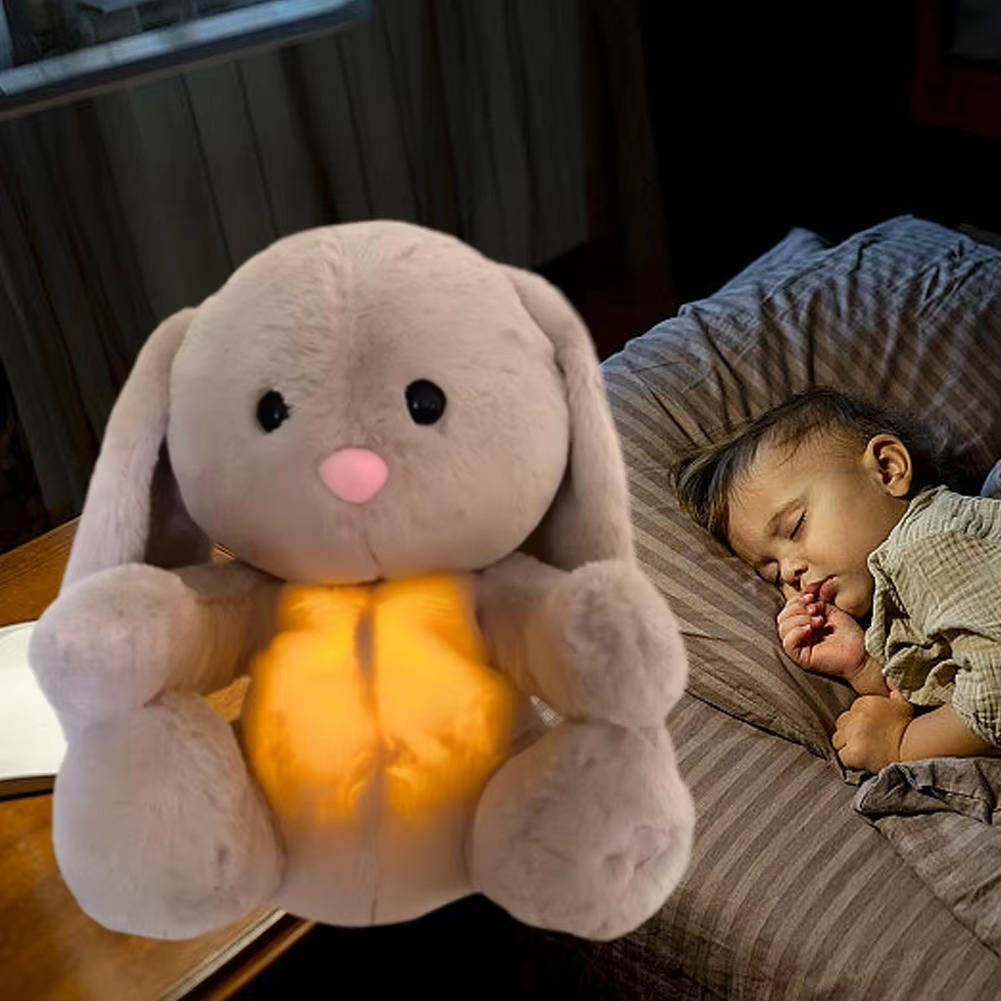 Breathing Stuffed Animal Bunny - TRENDVYO