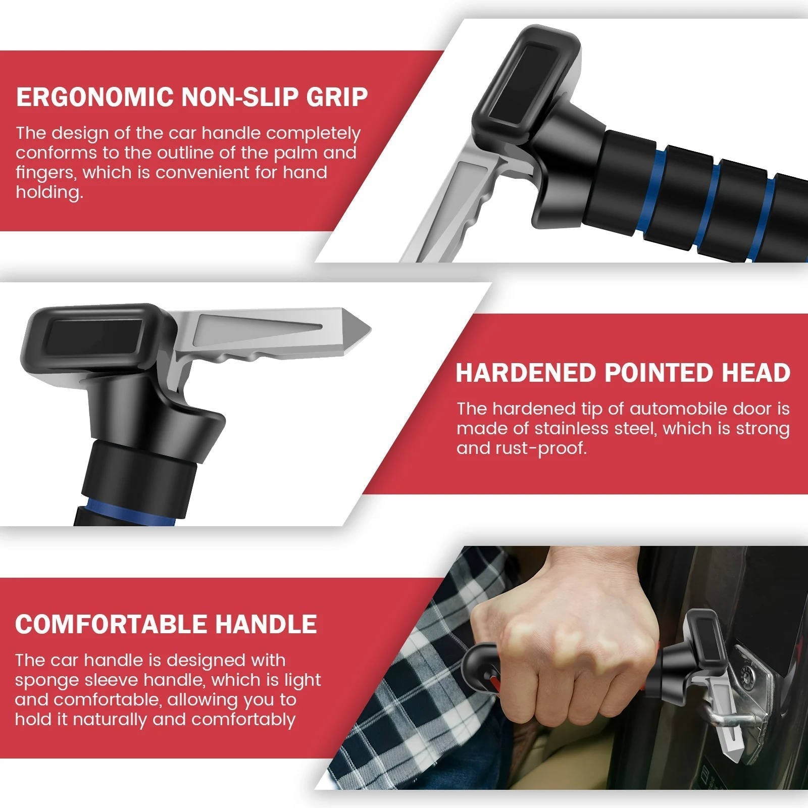 Car Assist Handle for Elderly- 2 Pack - TRENDVYO