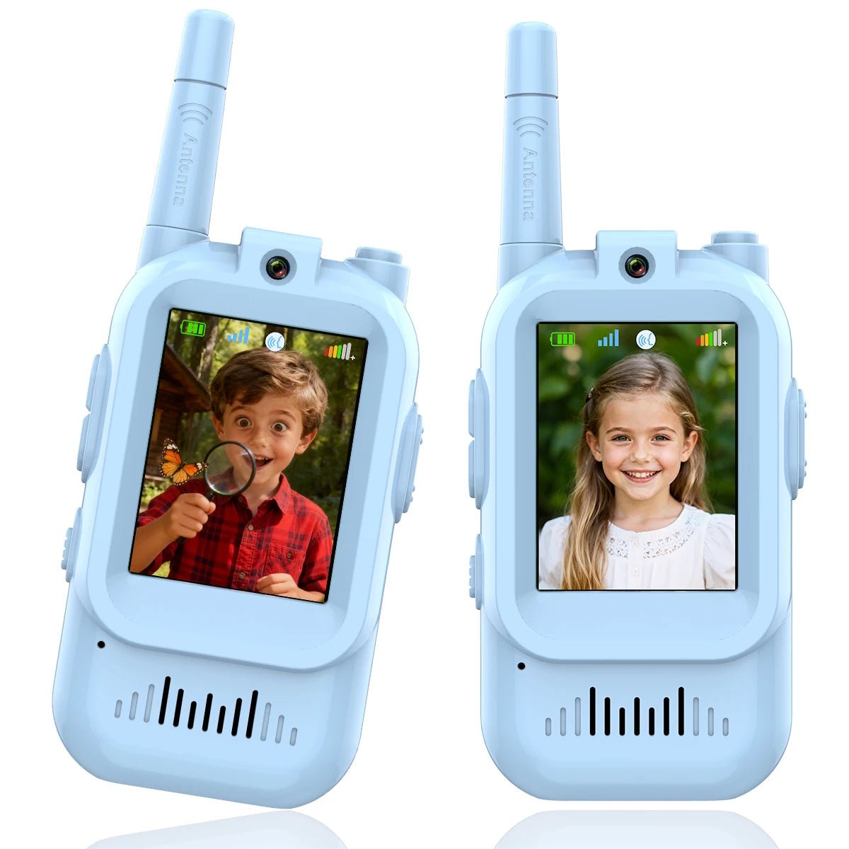 Childrens 2 Pack Video Walkie Talkie - TRENDVYO