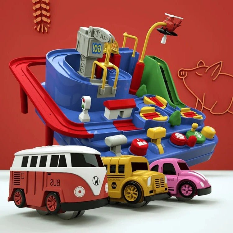 Children’s Mechanical Vehicle Track Game - TRENDVYO