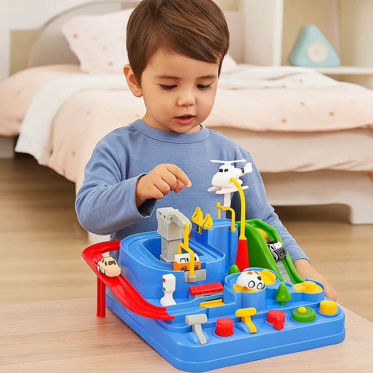 Children’s Mechanical Vehicle Track Game - TRENDVYO