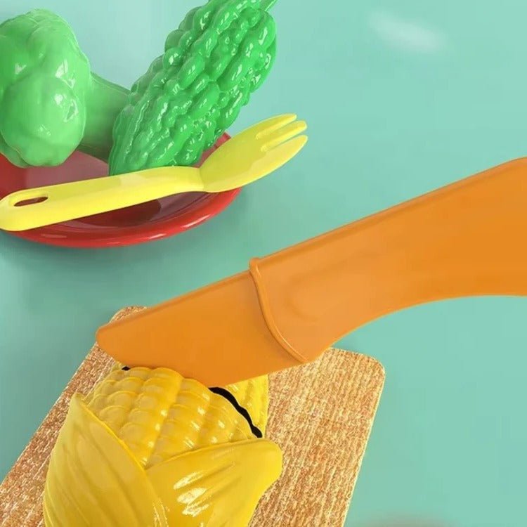 Children’s Play Kitchen with Flowing Water Feature - TRENDVYO