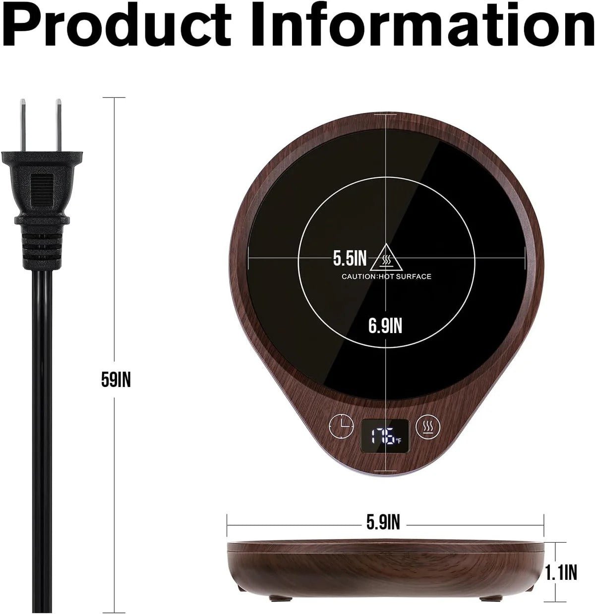 Coffee Mug Warmer Set - TRENDVYO