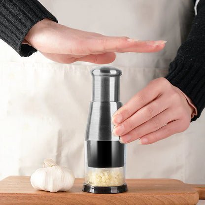 Compact Garlic Chopper for Fine Chopping - TRENDVYO