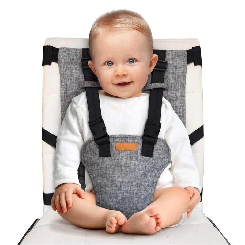 Compact Travel High Chair with Adjustable Harness - TRENDVYO