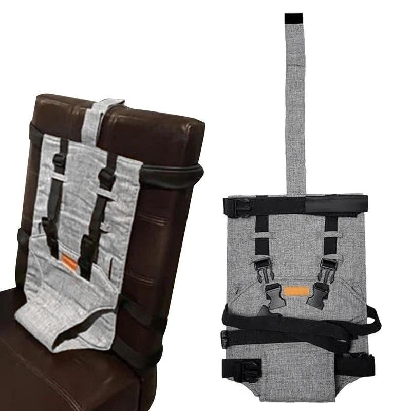 Compact Travel High Chair with Adjustable Harness - TRENDVYO