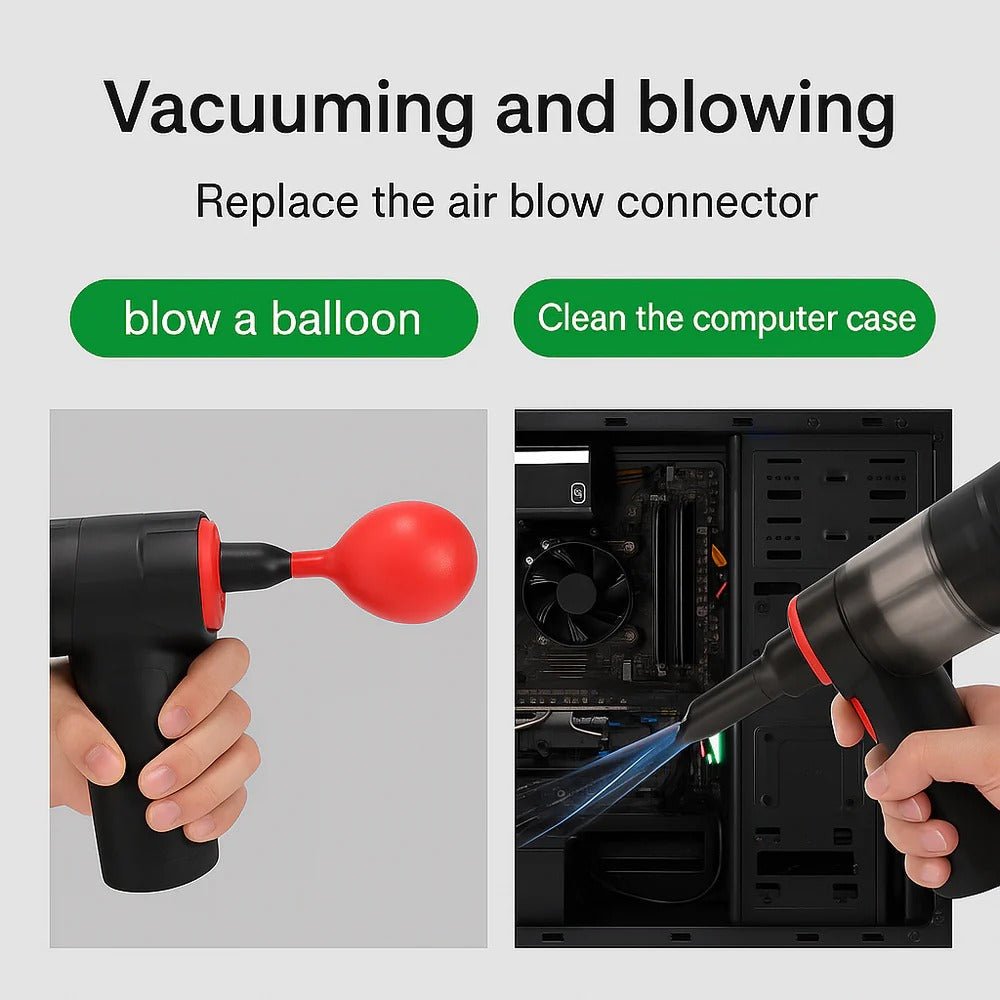 Cordless Car Vacuum Cleaner – 95000Pa Suction, Lightweight & Powerful Handheld - TRENDVYO