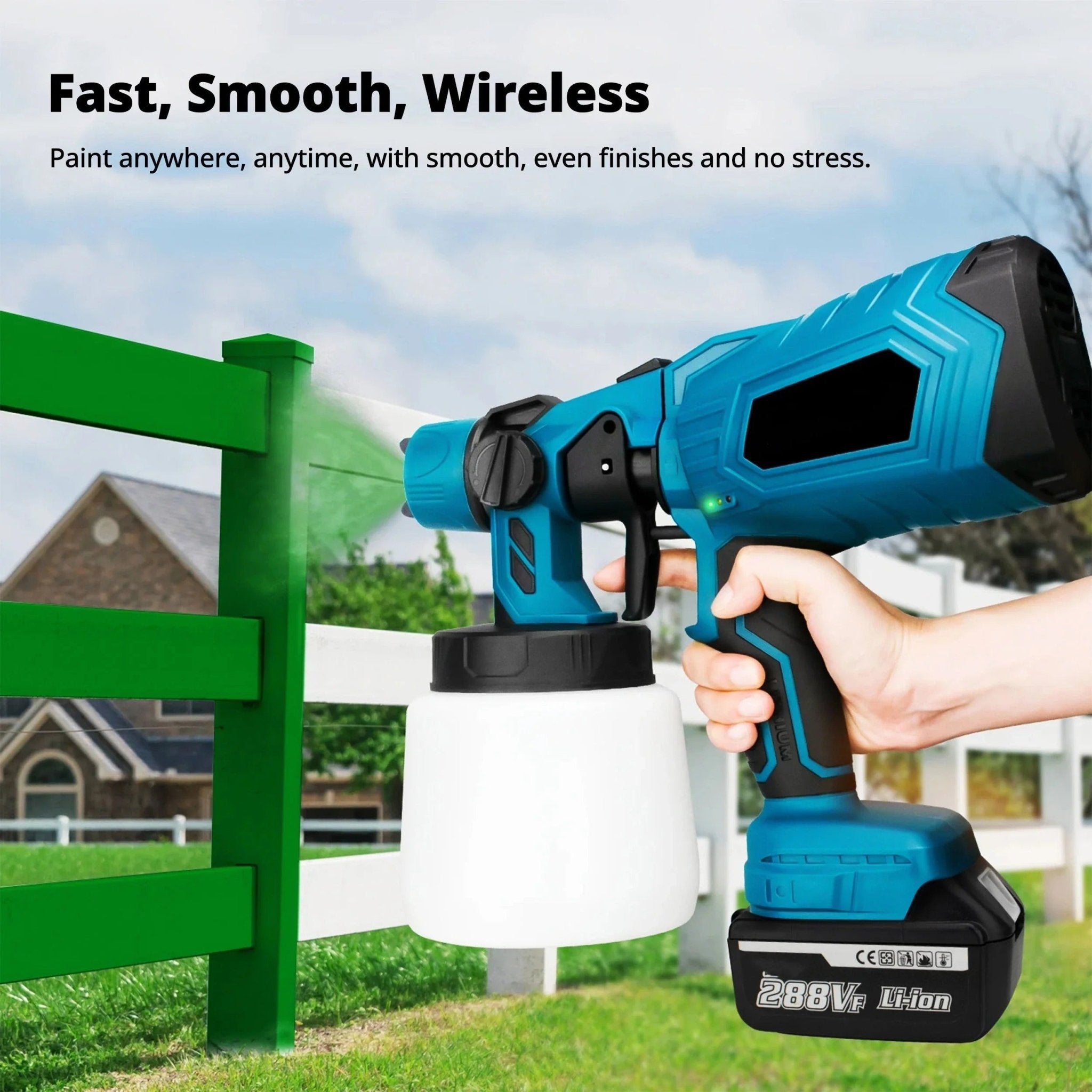 Cordless Paint Sprayer - TRENDVYO