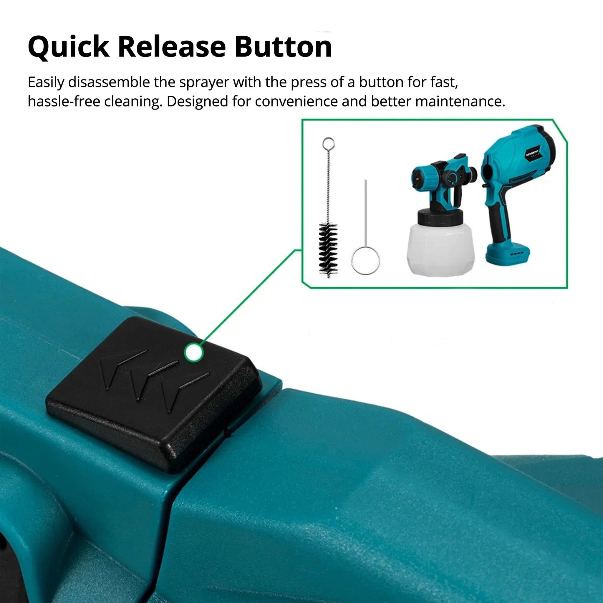Cordless Paint Sprayer - TRENDVYO