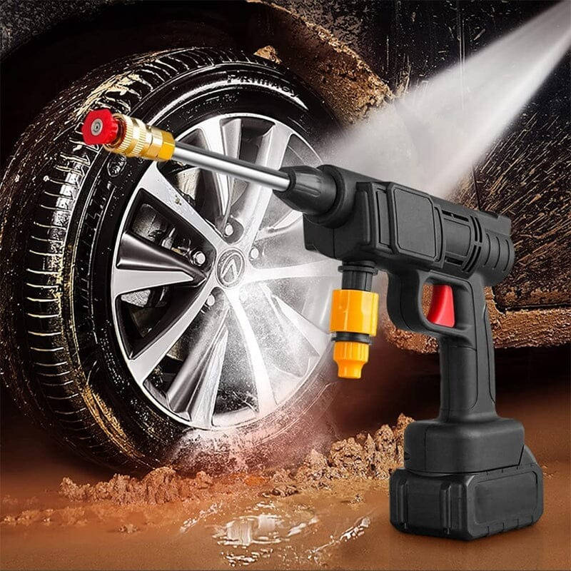 Cordless Portable High Pressure Spray Water Gun Set | Ideal for Cleaning Cars, Patios & Garden Furniture - TRENDVYO