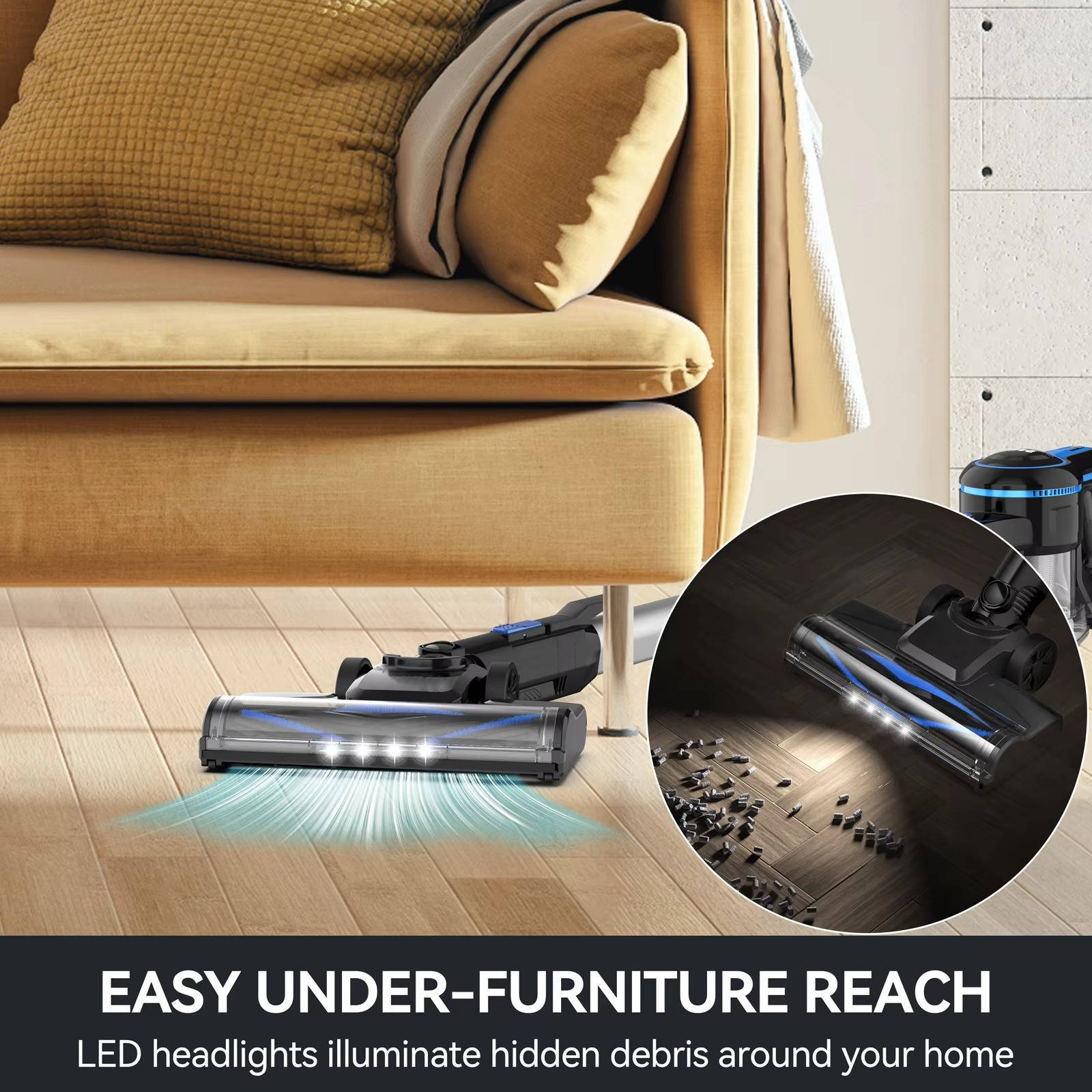 Cordless Vacuum Cleaner For Home - TRENDVYO