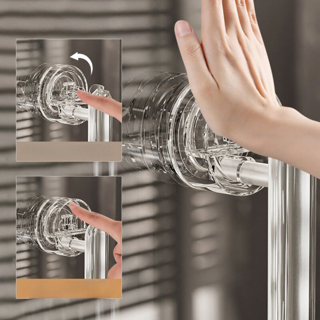 Door Handle With Suction Cup For Practical Handling - TRENDVYO